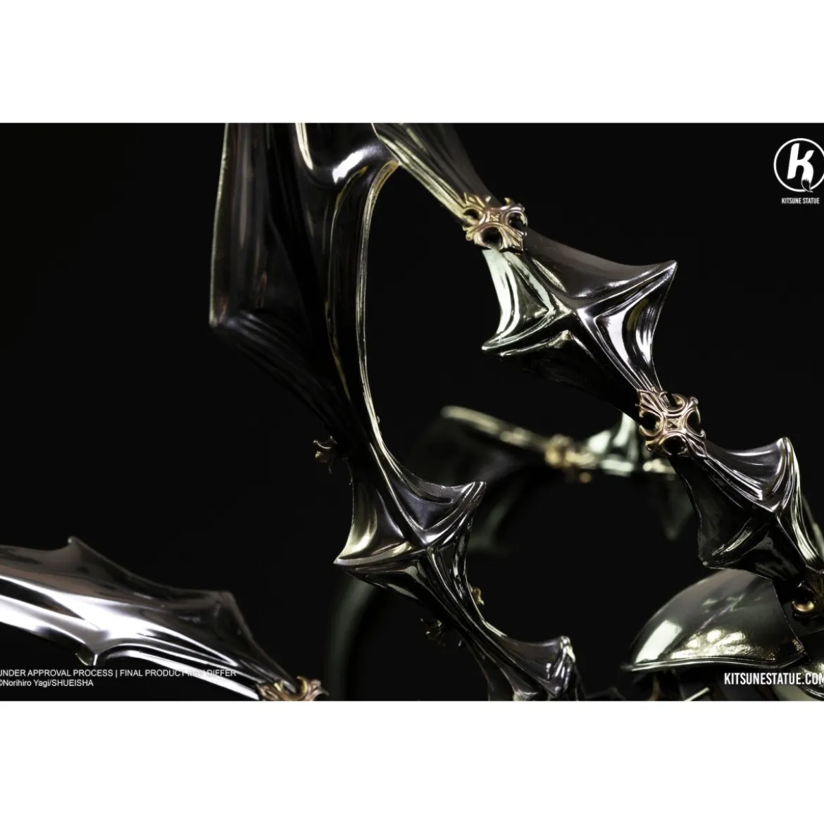 Kitsune - Claymore - Clare vs Rigaldo Statue 1/6 diorama