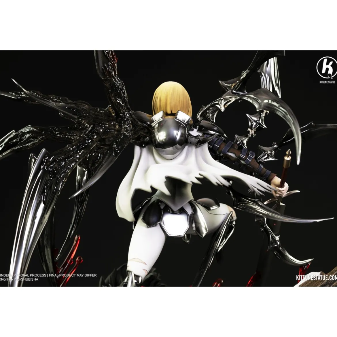 Kitsune - Claymore - Clare vs Rigaldo Statue 1/6 diorama