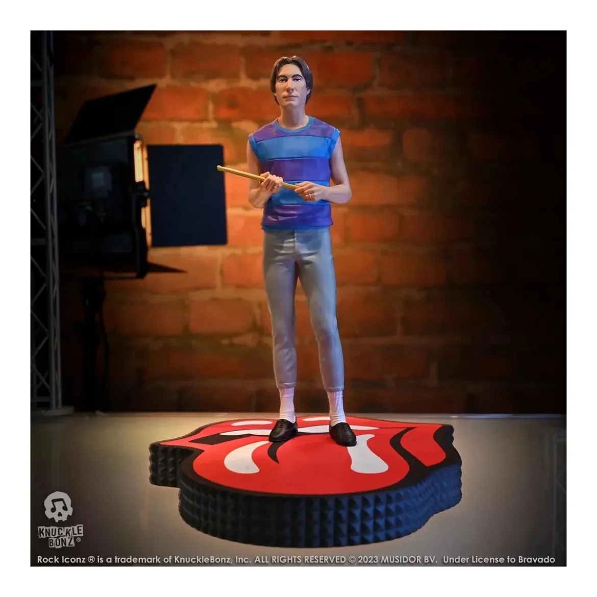 Knuckle Bonz - The Rolling Stones Rock Iconz - CHARLIE WATTS 1/9