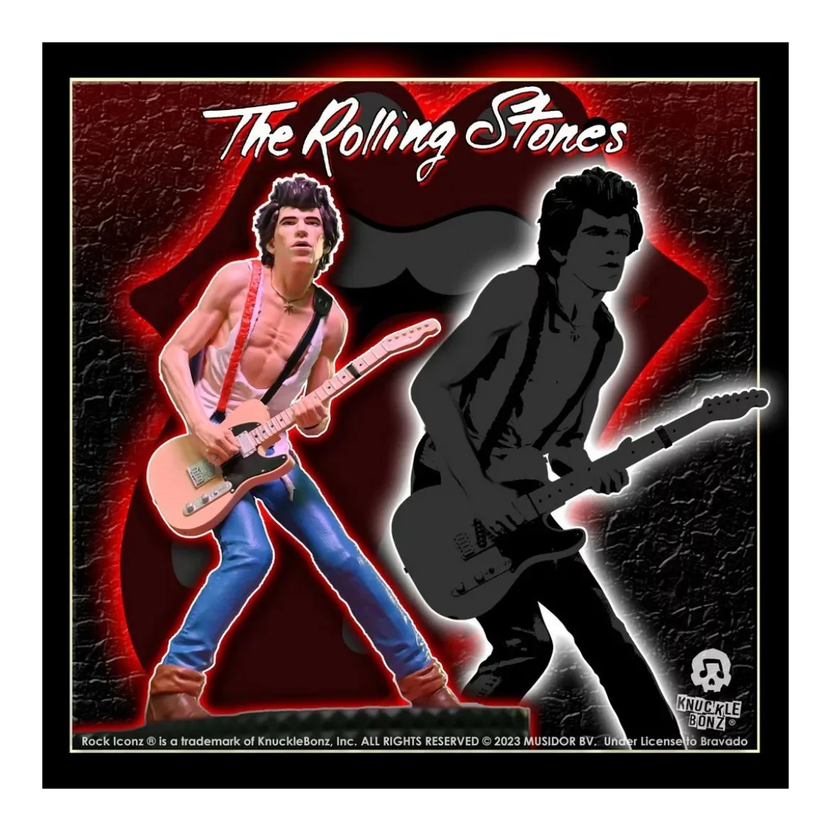 Knuckle Bonz - The Rolling Stones Rock Iconz - KEITH RICHARDS 1/9