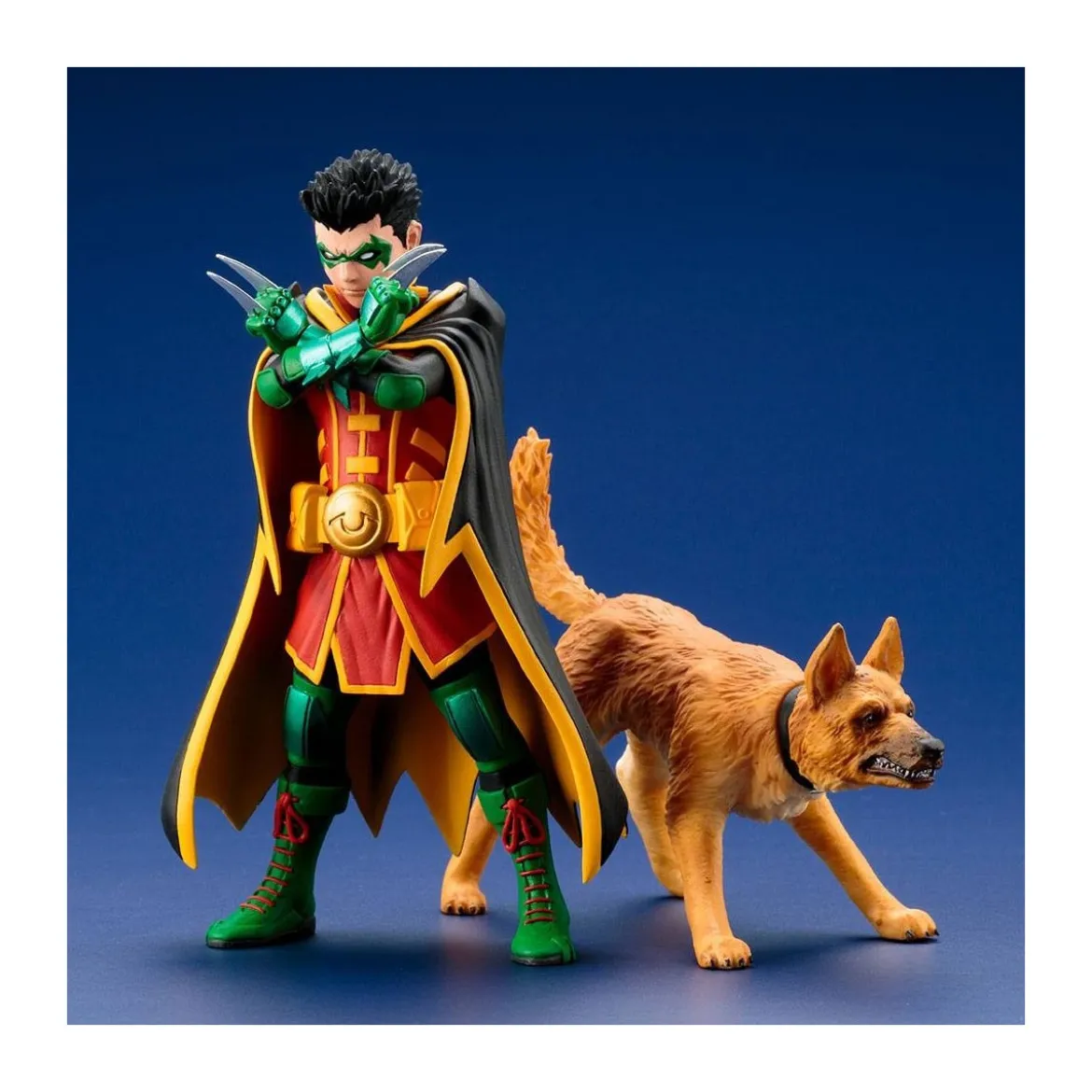 Kotobukiya ArtFx - DC Batman Robin et Ace the Bat-Hound