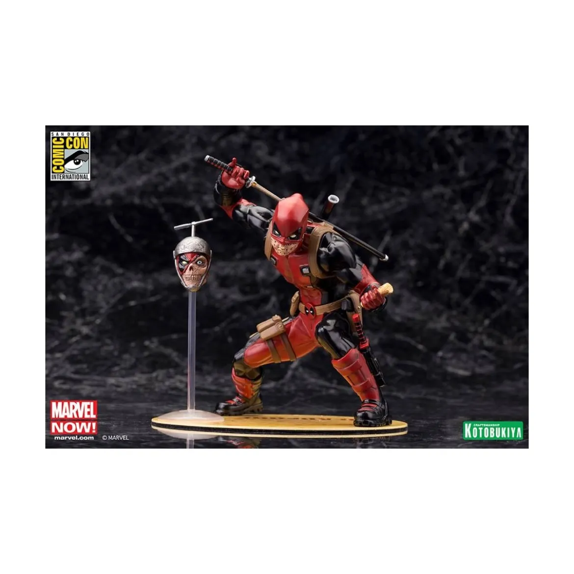 Kotobukiya Marvel Now 1/10 - Figurine Artfx+ Deadpool SDCC Exclusive