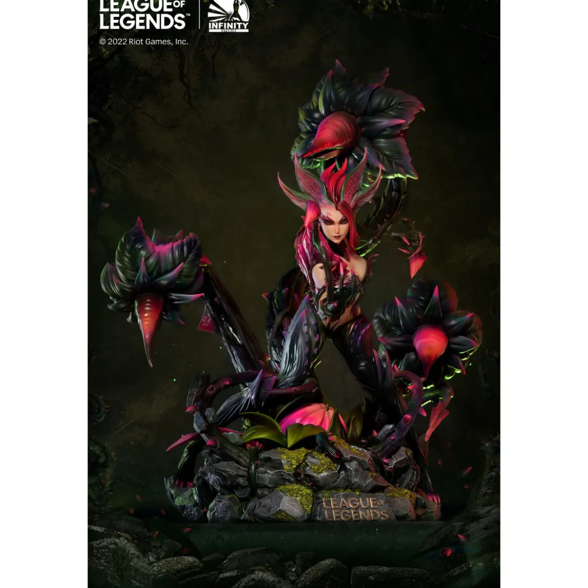 League of Legends Rise of the Thorns Zyra 1/4 Scale Limited Edition Statue