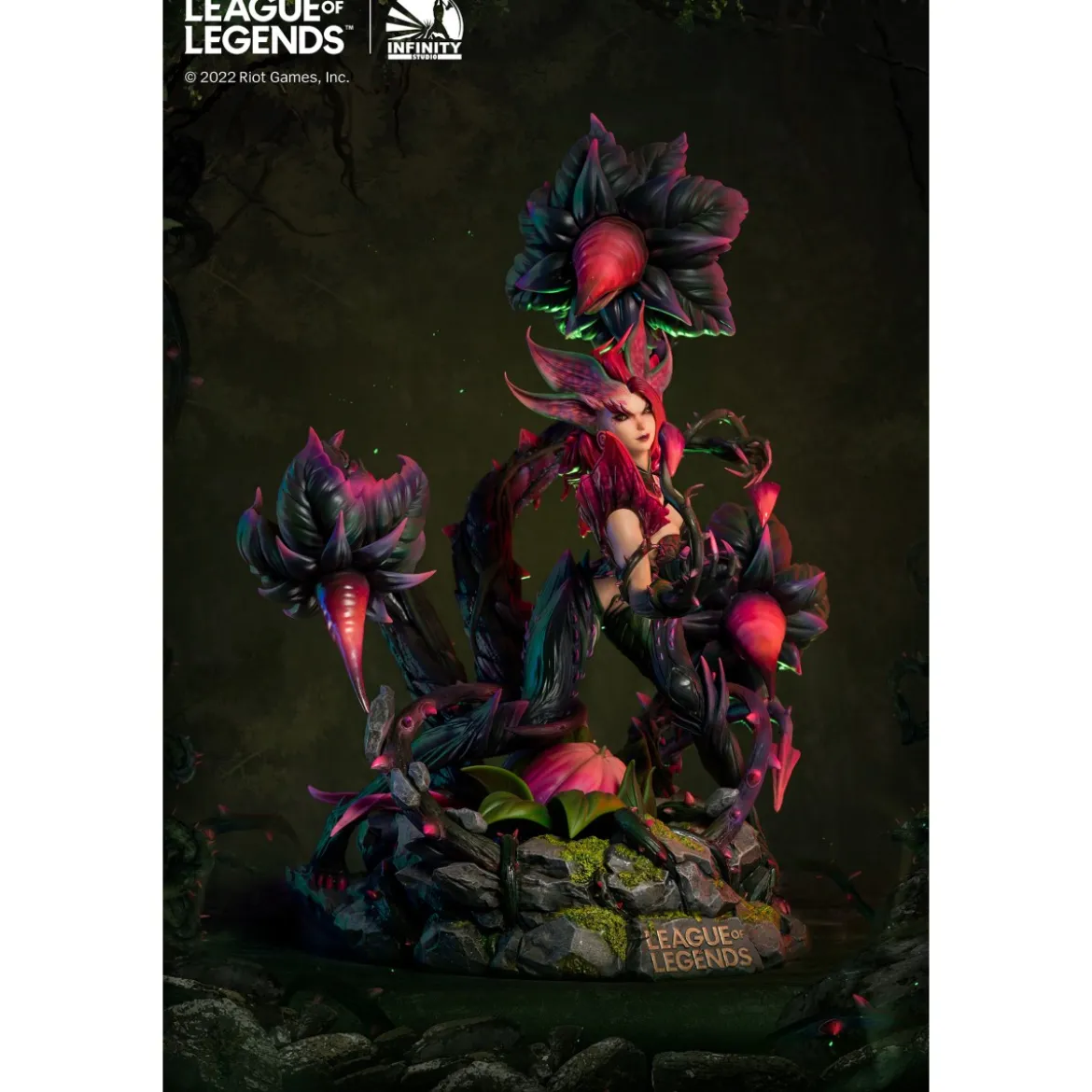 League of Legends Rise of the Thorns Zyra 1/4 Scale Limited Edition Statue