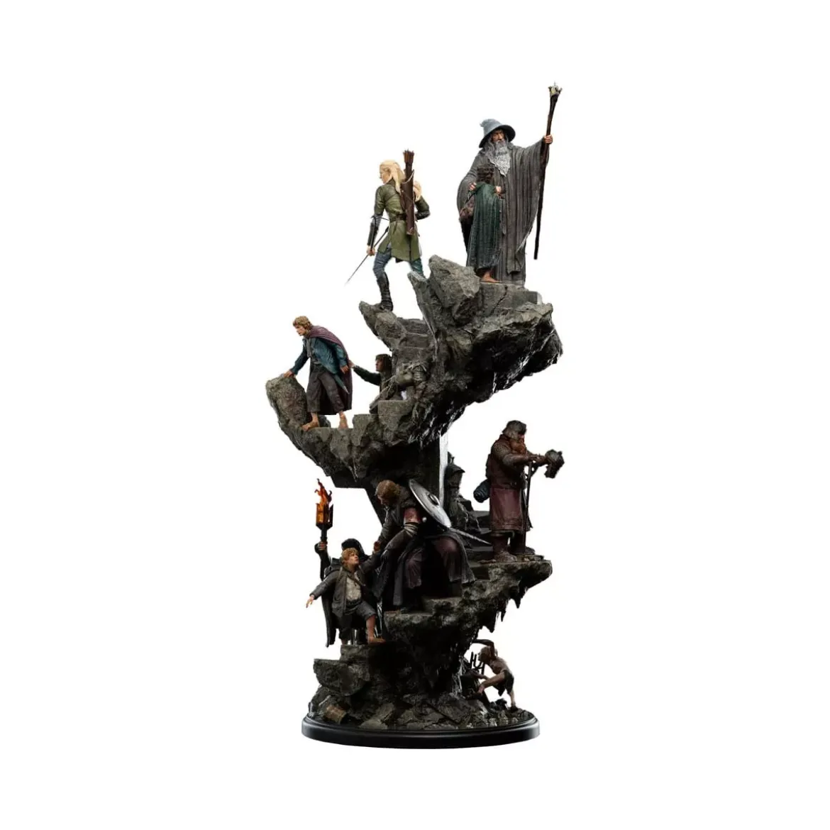 Le Seigneur des Anneaux statuette Masters Collection - The Fellowship of the Ring Limited Edition 1/6