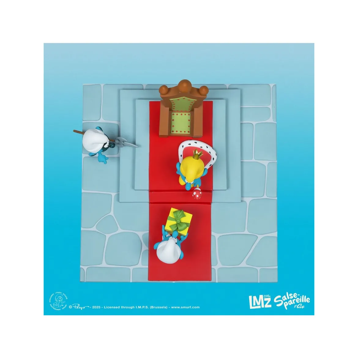 LMZ - Les Schtroumpfs - Le Schtroumpfissime collection Salsepareille & Cie 02