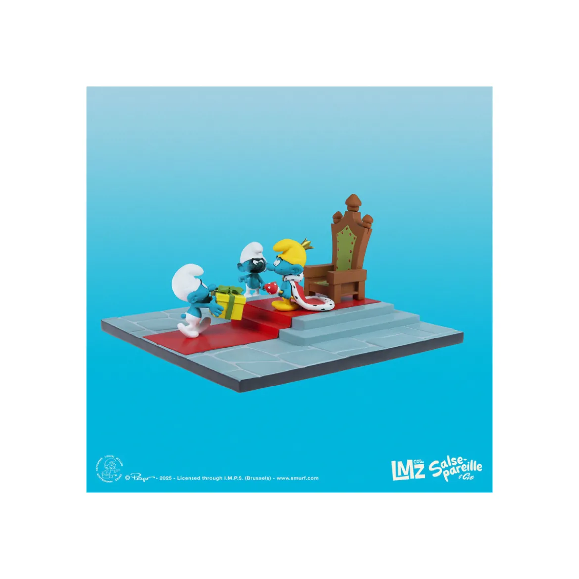 LMZ - Les Schtroumpfs - Le Schtroumpfissime collection Salsepareille & Cie 02
