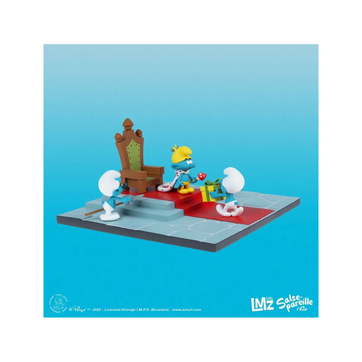 LMZ - Les Schtroumpfs - Le Schtroumpfissime collection Salsepareille & Cie 02