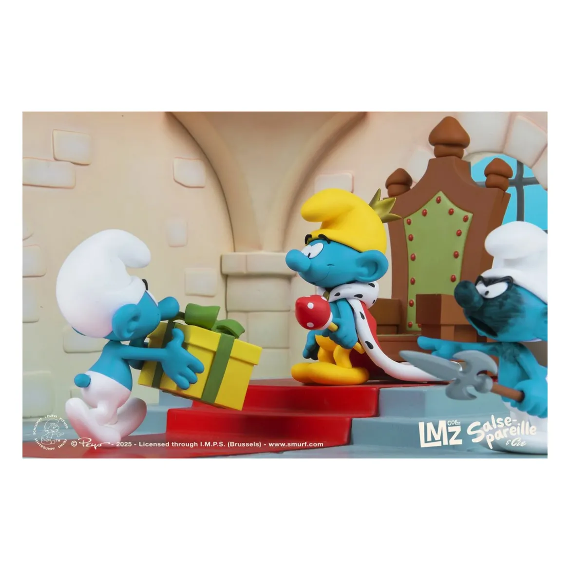 LMZ - Les Schtroumpfs - Le Schtroumpfissime collection Salsepareille & Cie 02