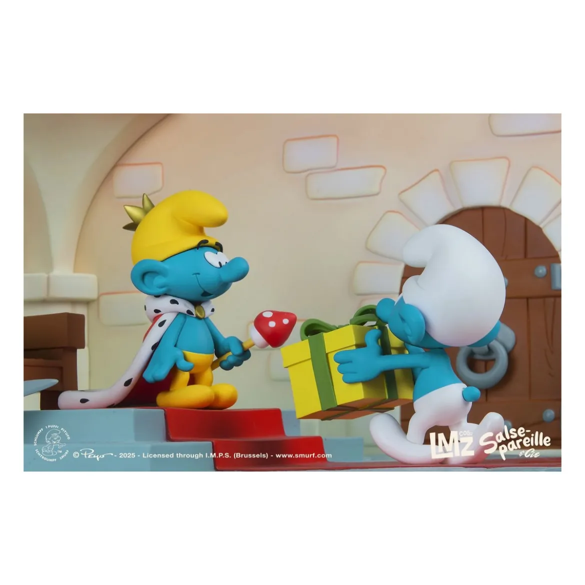 LMZ - Les Schtroumpfs - Le Schtroumpfissime collection Salsepareille & Cie 02