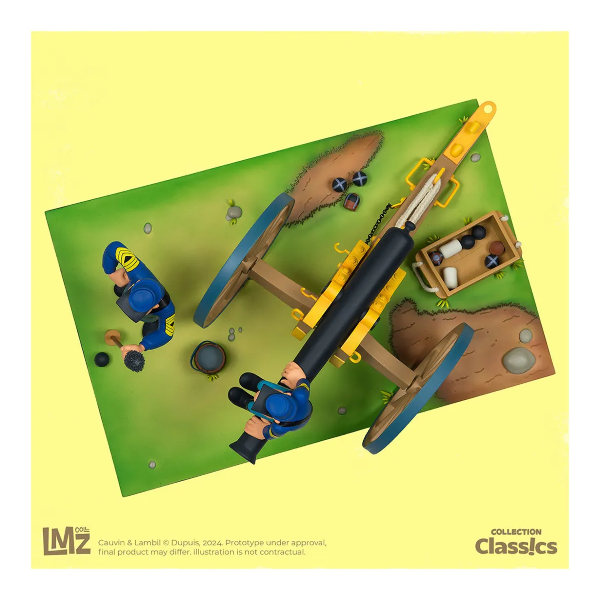 LMZ - Les Tuniques Bleues, Chesterfield, Blutch et le canon - Collection Classics