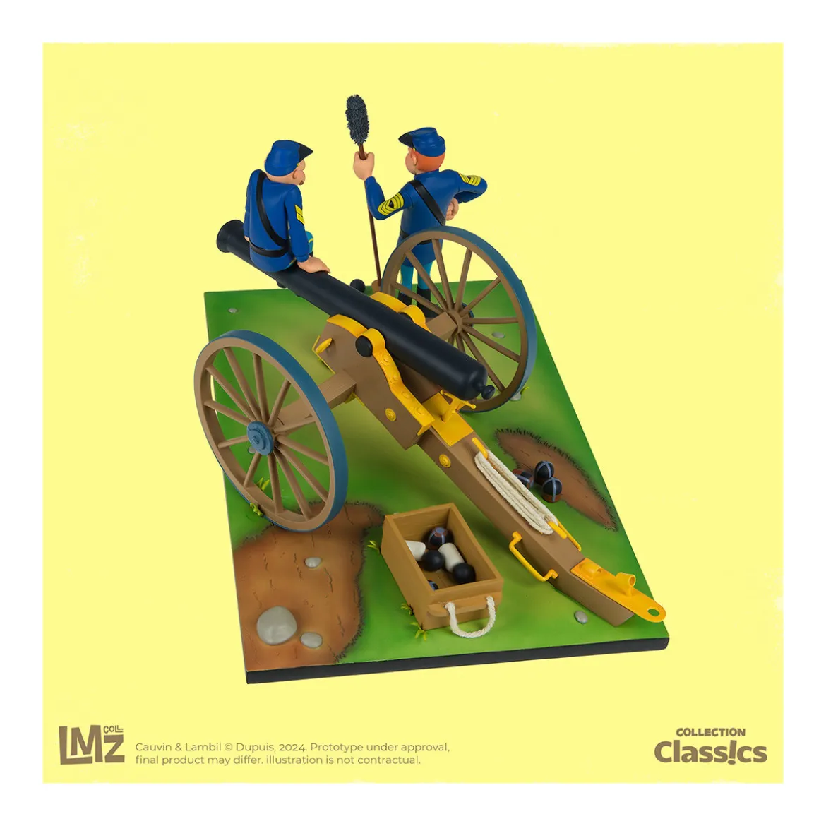 LMZ - Les Tuniques Bleues, Chesterfield, Blutch et le canon - Collection Classics