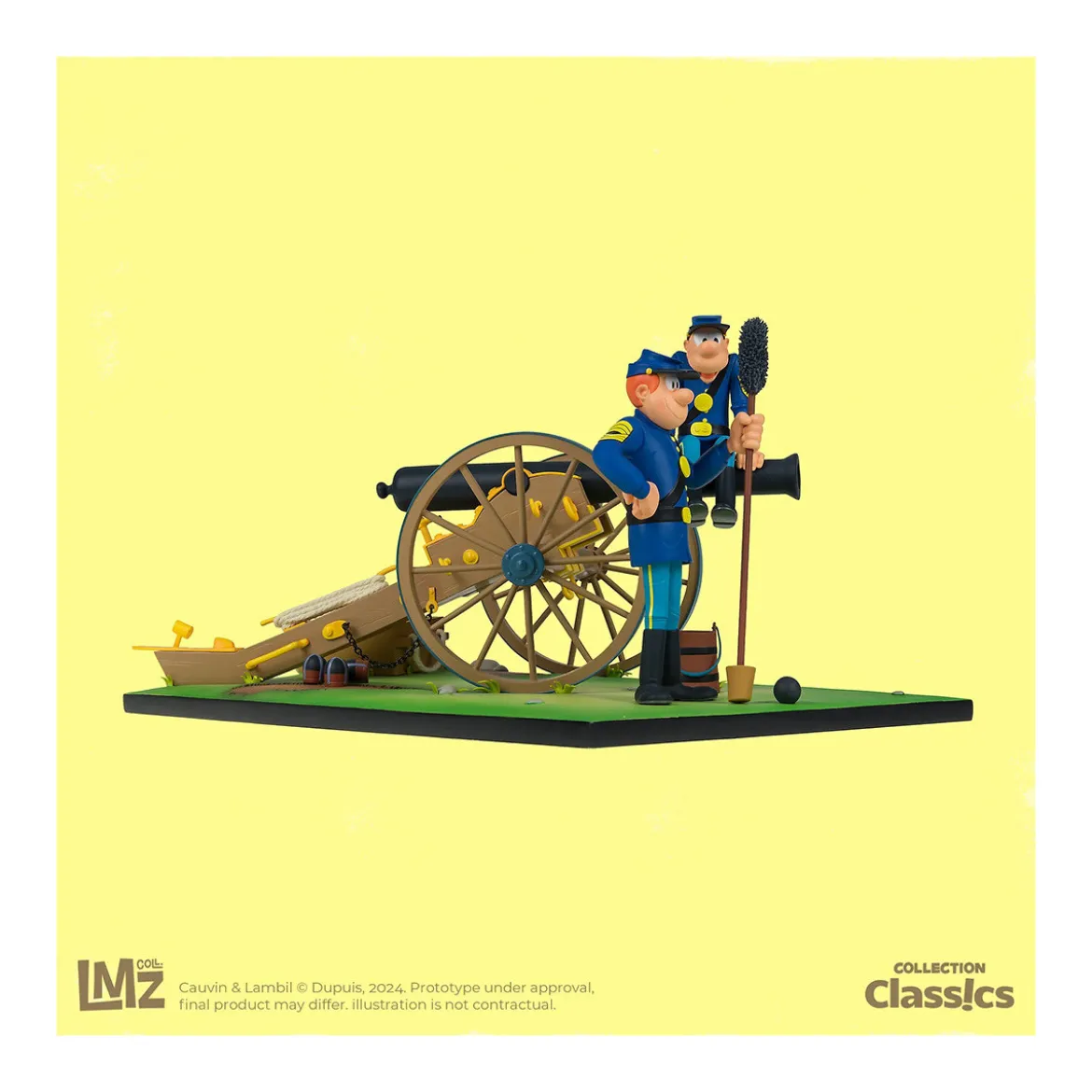 LMZ - Les Tuniques Bleues, Chesterfield, Blutch et le canon - Collection Classics