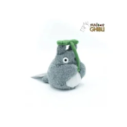 Maison Ghibli Peluche Beanbag Totoro Avec Sa Feuille - Mon Voisin Totoro