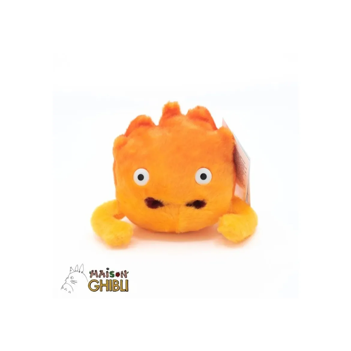 Maison Ghibli Peluche Calcifer - Le Chateau Ambulant