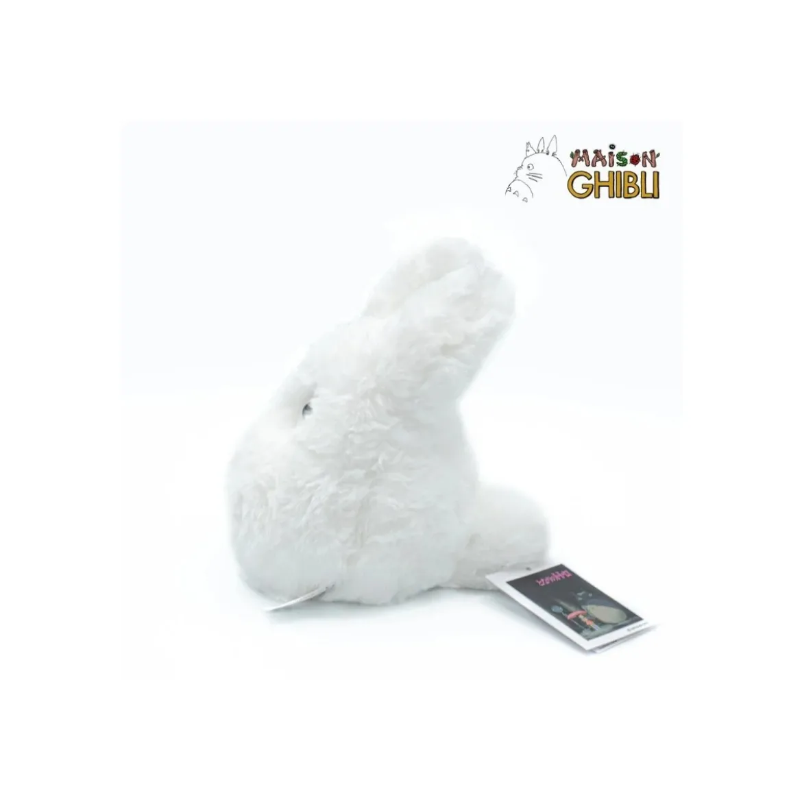 Maison Ghibli Peluche Nakayoshi Totoro Blanc S - Mon Voisin Totoro