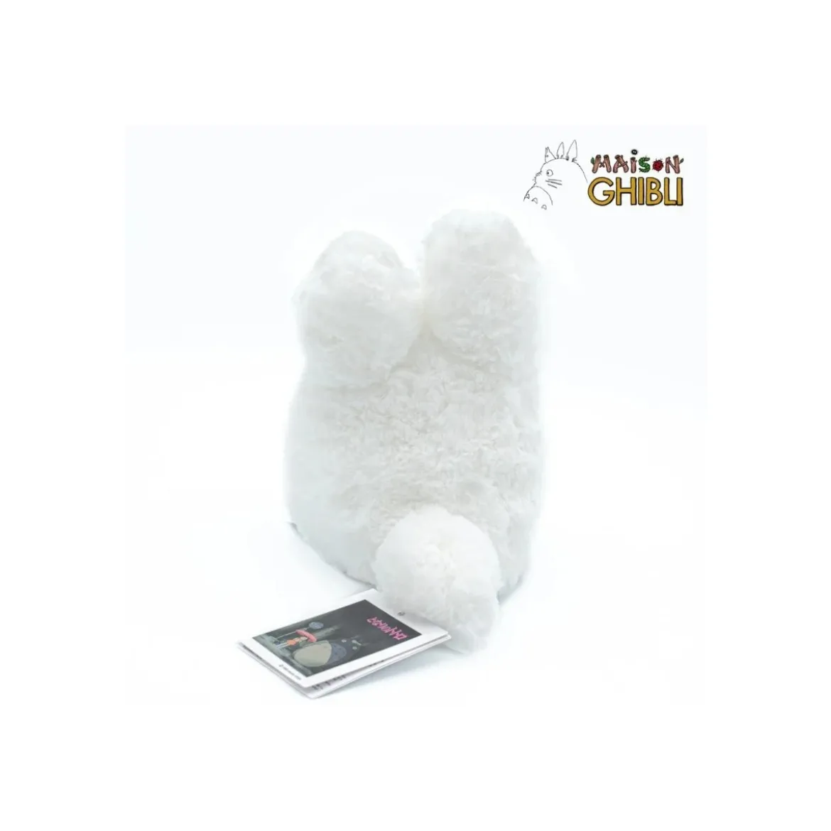 Maison Ghibli Peluche Nakayoshi Totoro Blanc S - Mon Voisin Totoro
