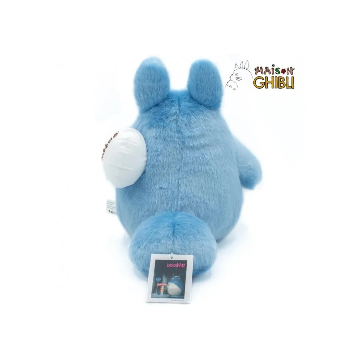 Maison Ghibli Peluche Totoro Bleu avec baluchon - Mon Voisin Totoro