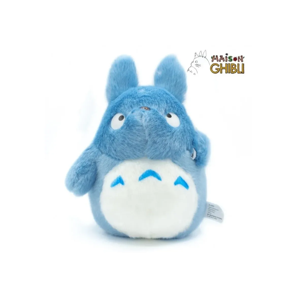 Maison Ghibli Peluche Totoro Bleu avec baluchon - Mon Voisin Totoro