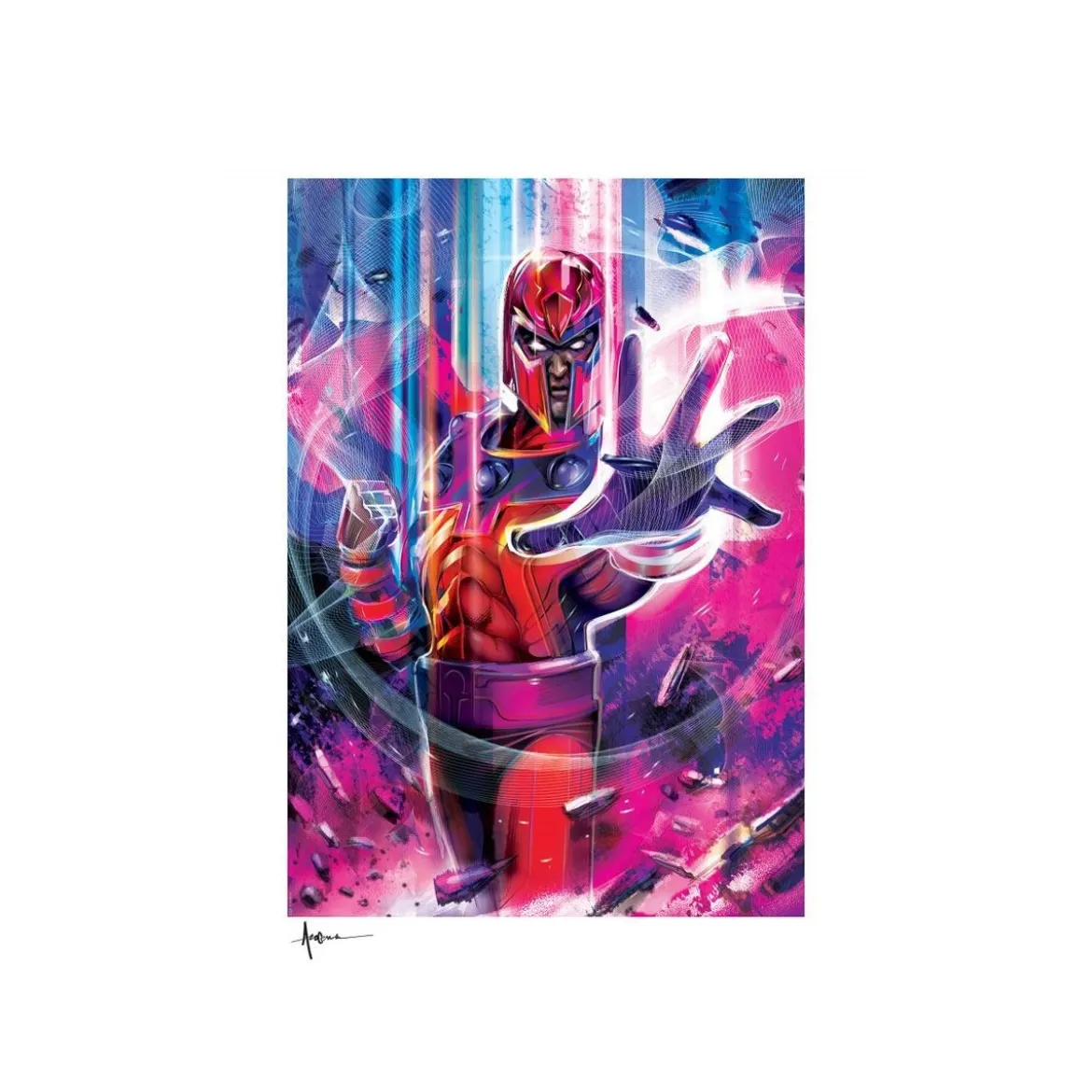 Marvel impression - Art Print Magneto - 46 x 61 cm - non encadrée