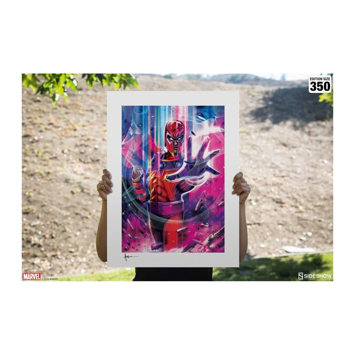 Marvel impression - Art Print Magneto - 46 x 61 cm - non encadrée