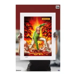 Marvel impression Art Print Stan Lee Excelsior! 46 x 61 non encadré