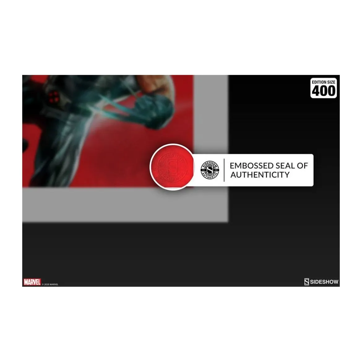 Marvel impression Art Print X-Men Wolverine vs Blade by Dave Wilkins - 46 x 61 non encadré