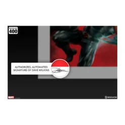 Marvel impression Art Print X-Men Wolverine vs Blade by Dave Wilkins - 46 x 61 non encadré