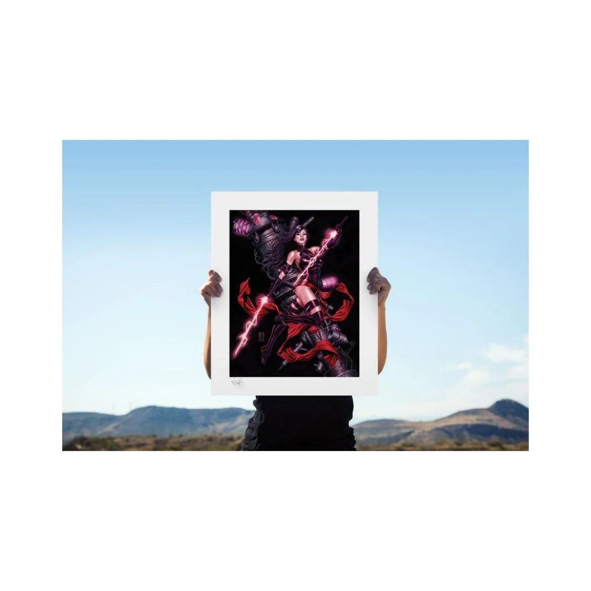 Marvel impression - Art Print X-Men - Psylocke by Mark Brooks - 46 x 61 cm - non encadrée