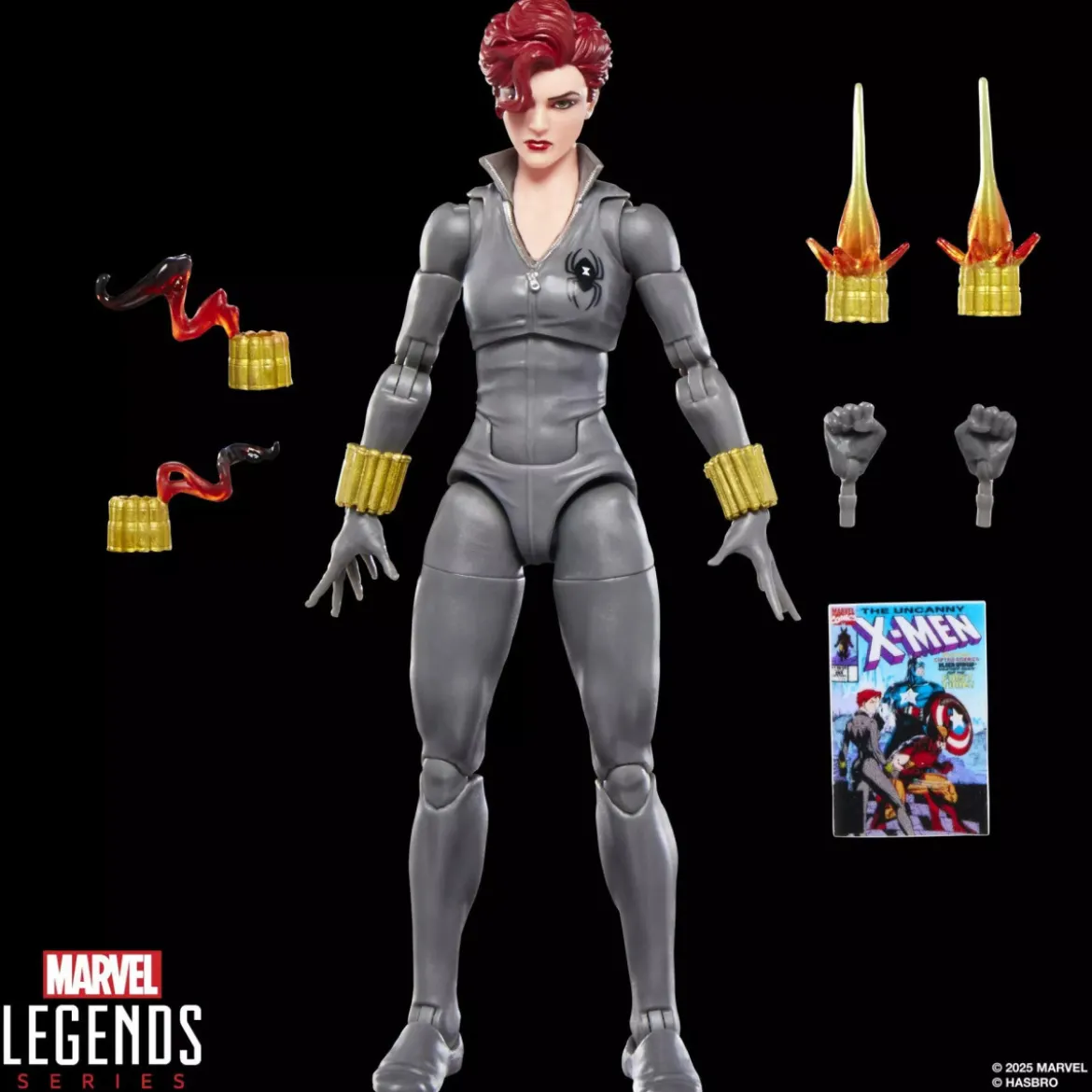 Marvel Legends - Black Widow (grey uniform) - Mini Comics Wave 2