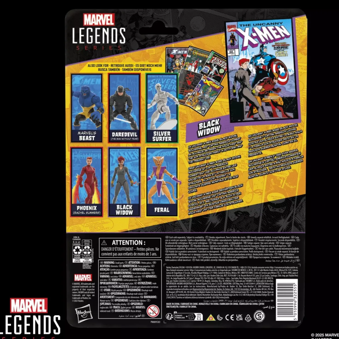 Marvel Legends - Black Widow (grey uniform) - Mini Comics Wave 2