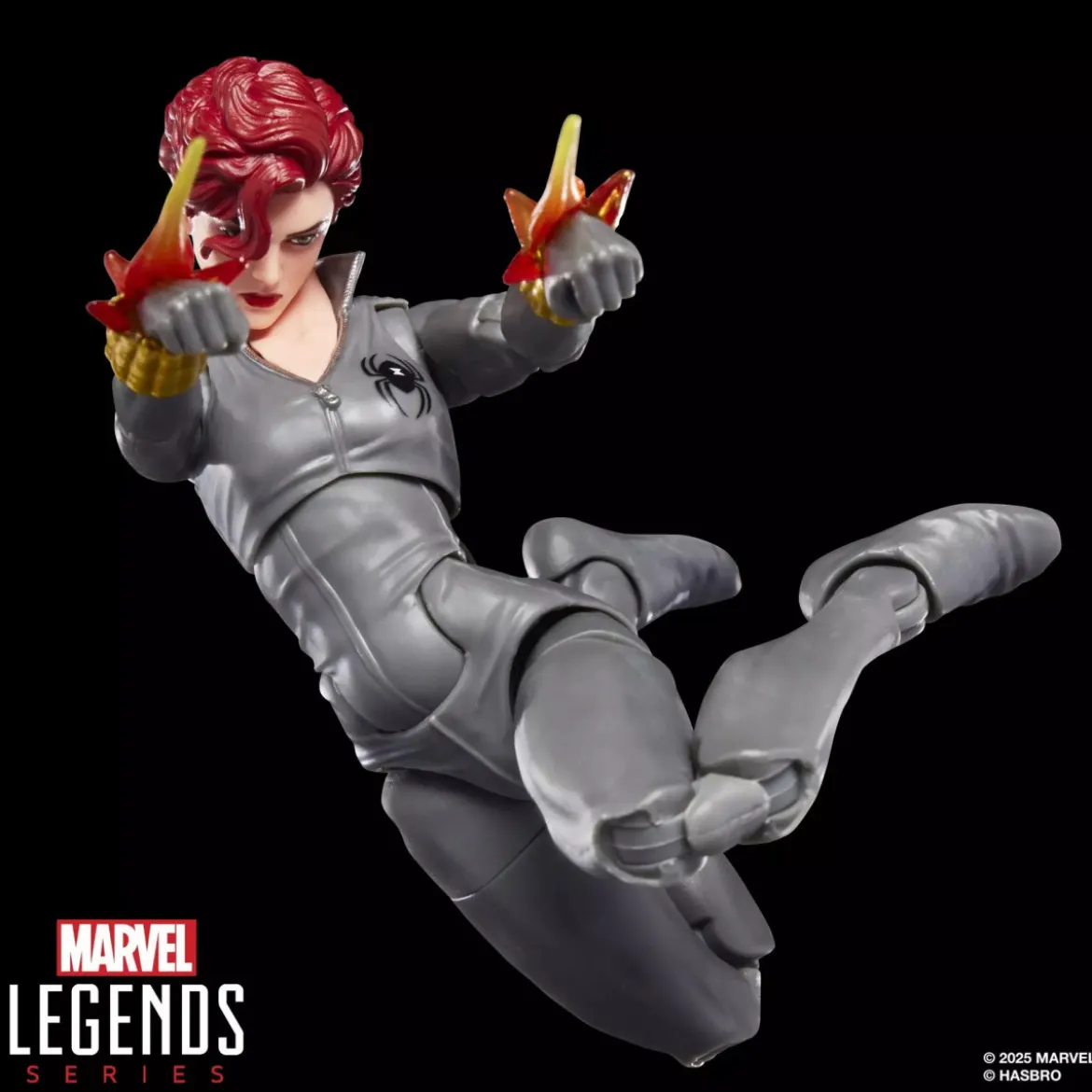 Marvel Legends - Black Widow (grey uniform) - Mini Comics Wave 2
