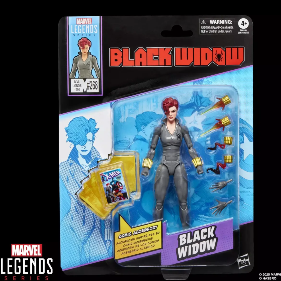 Marvel Legends - Black Widow (grey uniform) - Mini Comics Wave 2