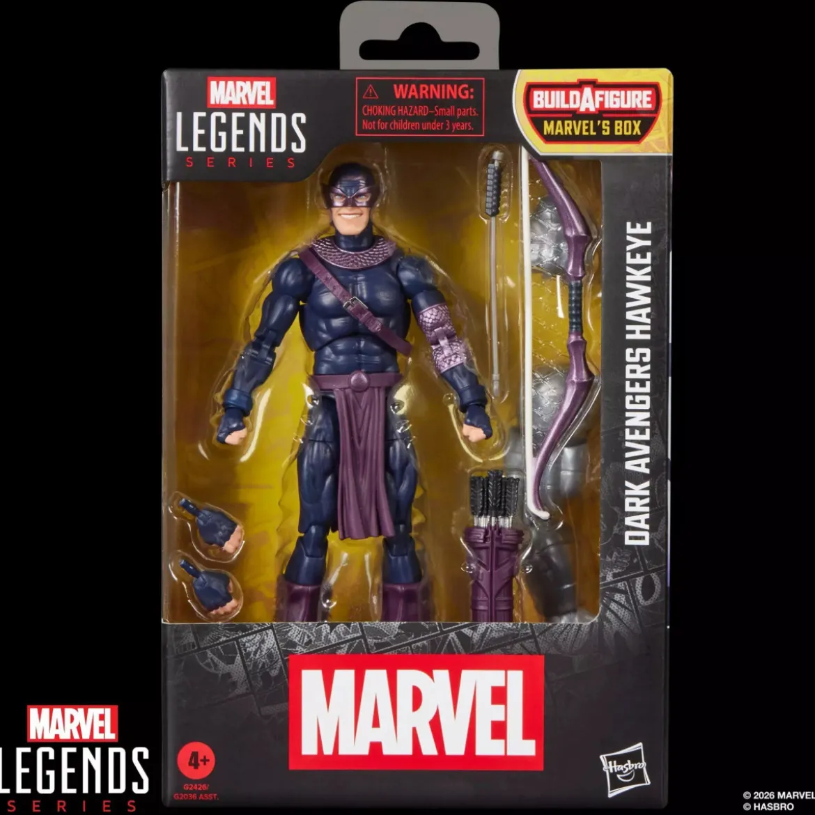 Marvel Legends - Dark Avengers Hawkeye - Box BAF