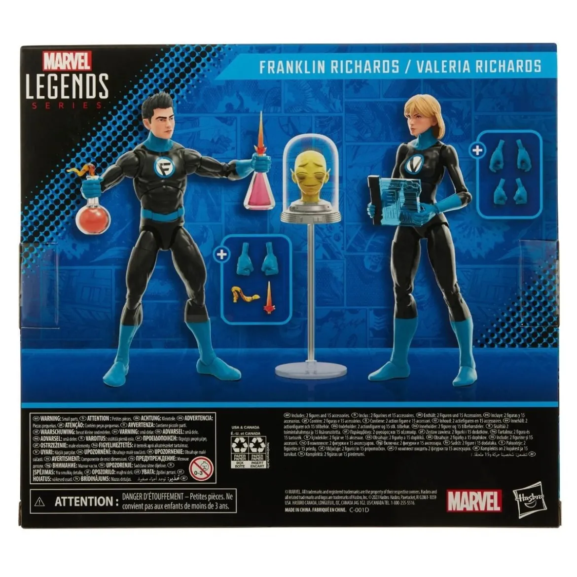 Marvel Legends - Fantastic Four Franklin Richards and Valeria Richards 2 Pack