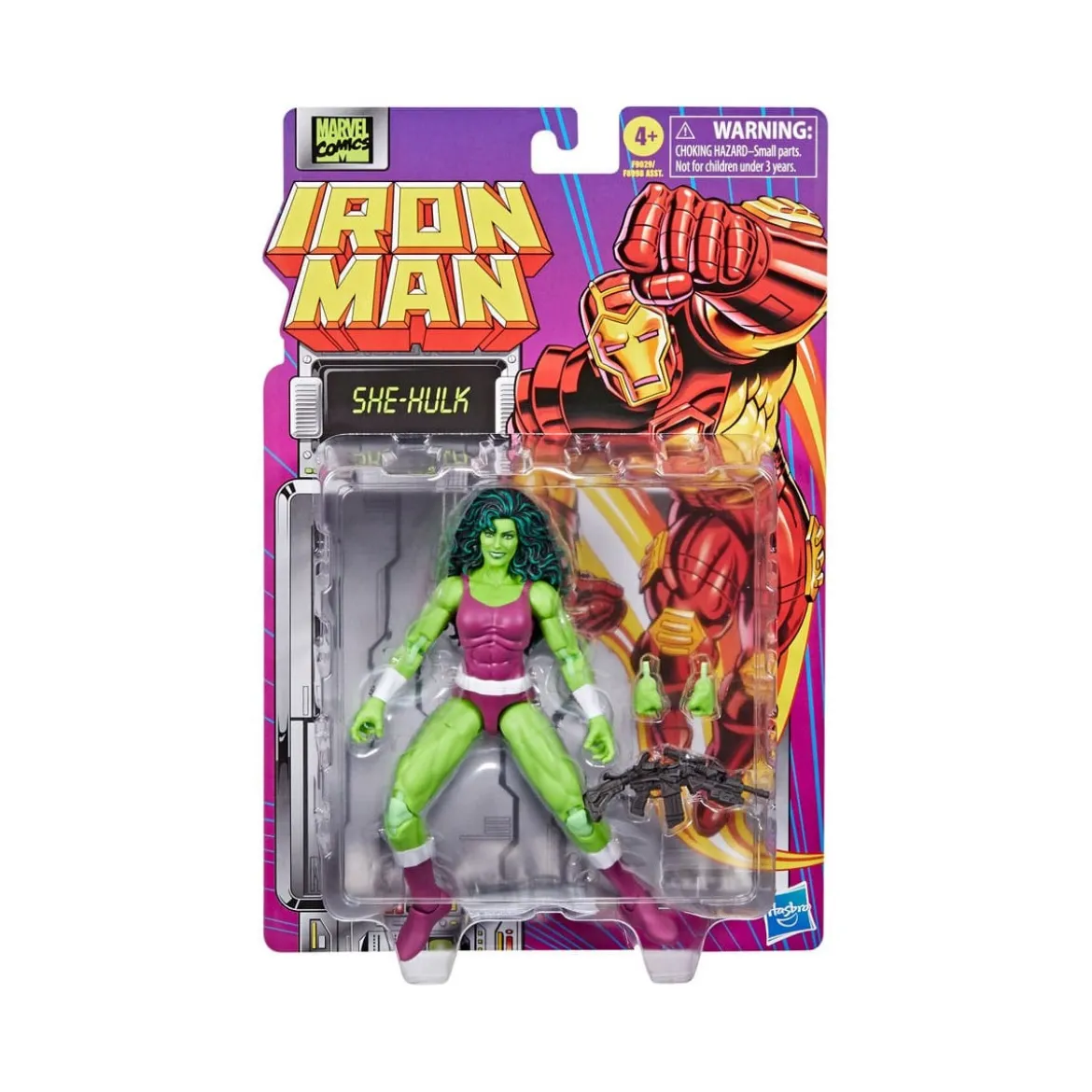 Marvel Legends Iron Man - She-Hulk - Retro Carded