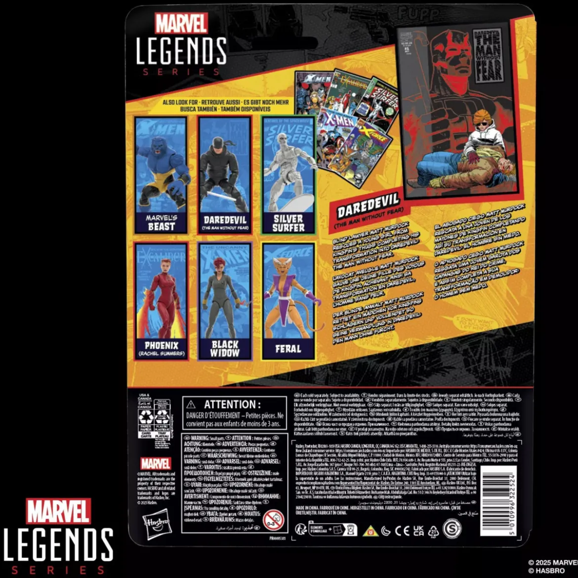 Marvel Legends Series - Daredevil (The Man Without Fear) Mini Comics Wave 2
