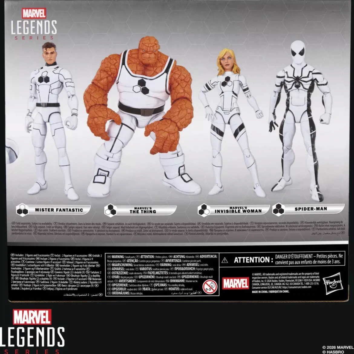 Marvel Legends Series - Fantastic Four Future Foundation - The Thing & Invisible Woman