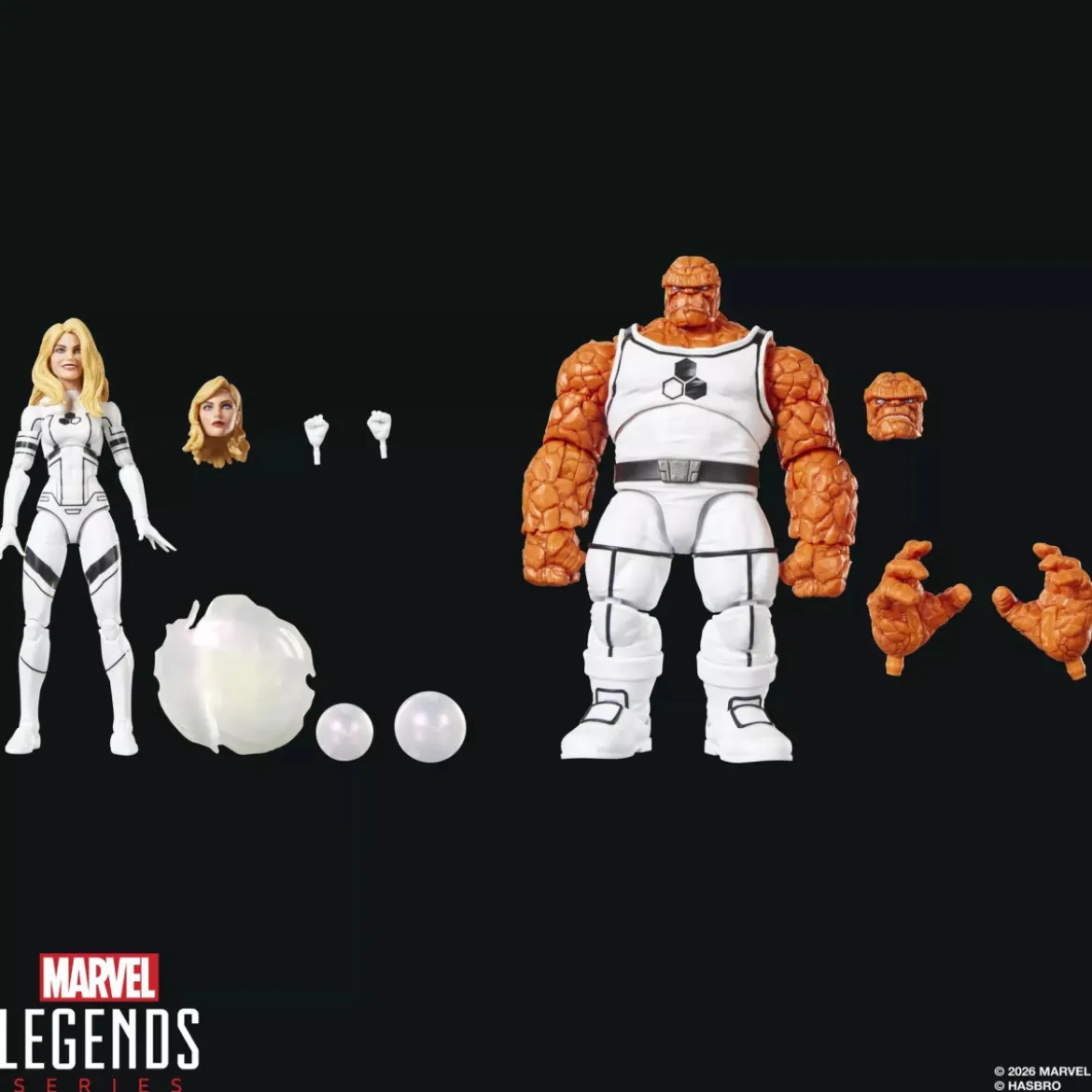 Marvel Legends Series - Fantastic Four Future Foundation - The Thing & Invisible Woman