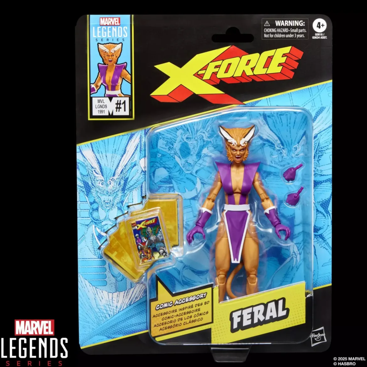 Marvel Legends Series - Feral - X-Force Mini Comics Wave 2