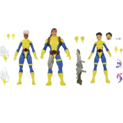 Marvel Legends Series - FORGE, STORM & JUBILEE Jim Lee Uniform - The Uncanny X-Men 3 Pack