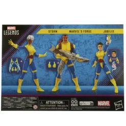 Marvel Legends Series - FORGE, STORM & JUBILEE Jim Lee Uniform - The Uncanny X-Men 3 Pack