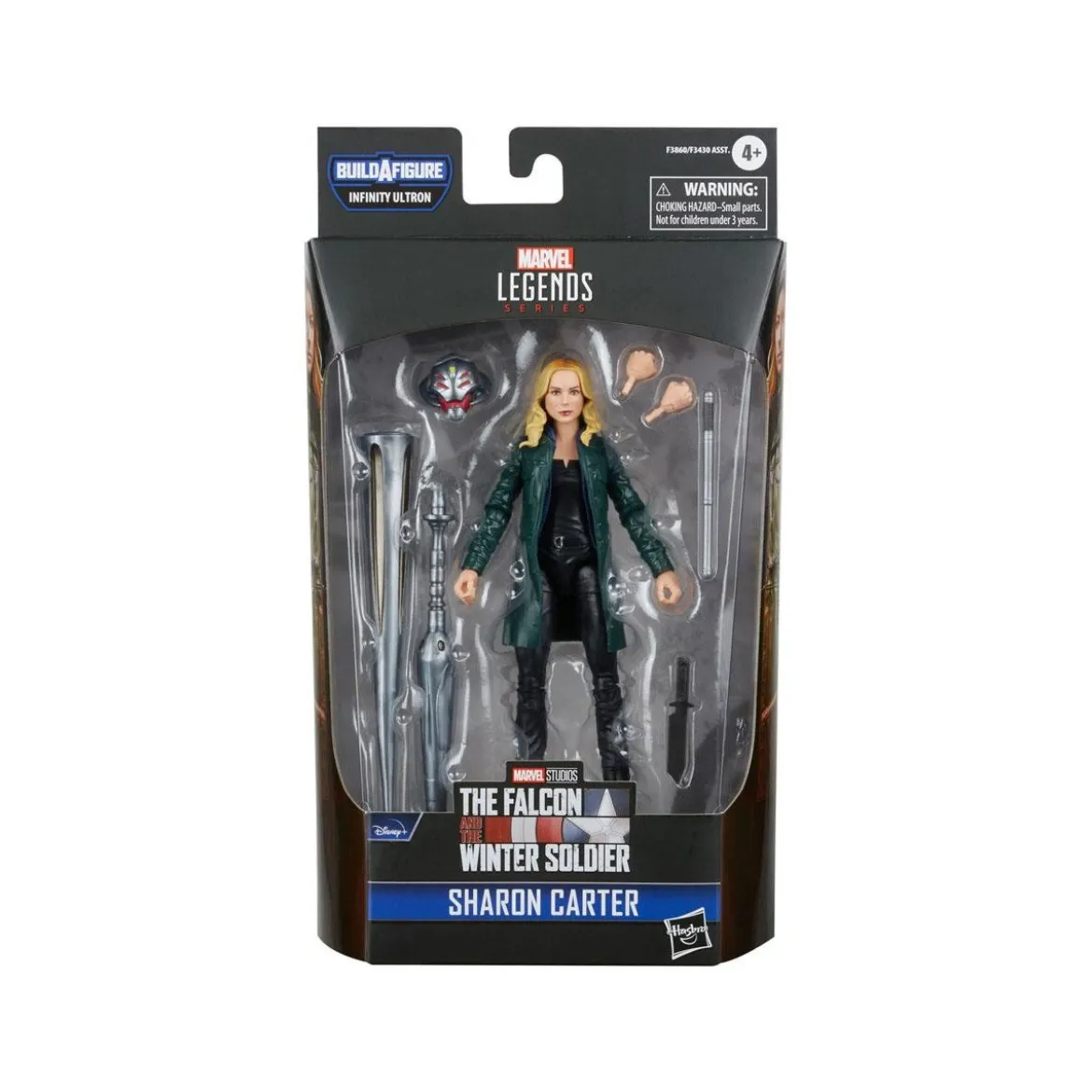 Marvel Legends series - Sharon Carter - Falcon et le Soldat de l'hiver Infinity Ultron BAF