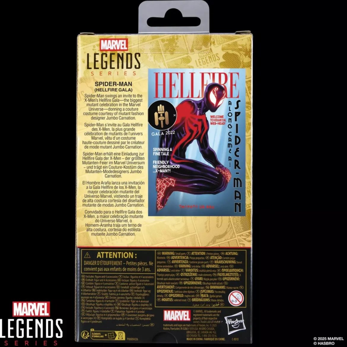 Marvel Legends Series - Spider-Man Hellfire Gala