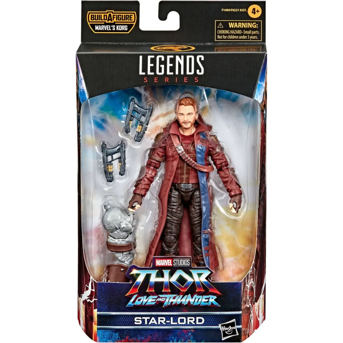 Marvel Legends Series - Starlord - Korg Build a Figure - Thor: Love & Thunder
