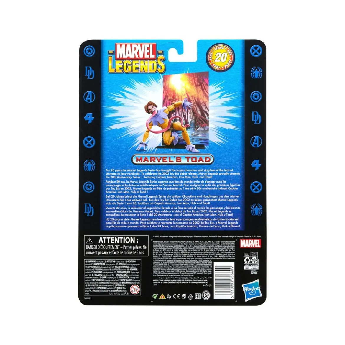 Marvel Legends series - TOAD 20th Anniversary Series 1 - Hasbro