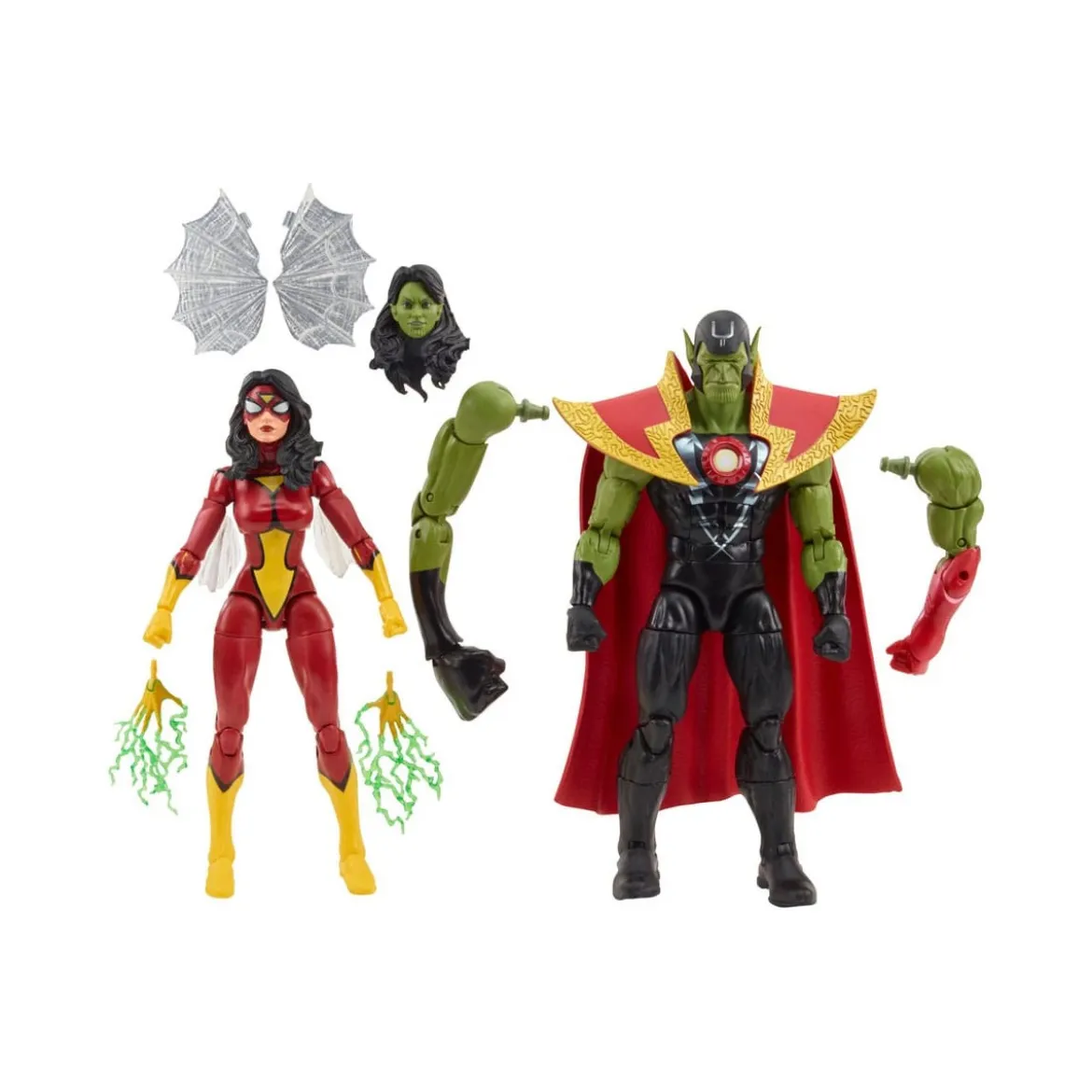 Marvel Legends - SKRULL QUEEN & SUPER SKRULL - Avengers: Beyond Earth's Mightiest