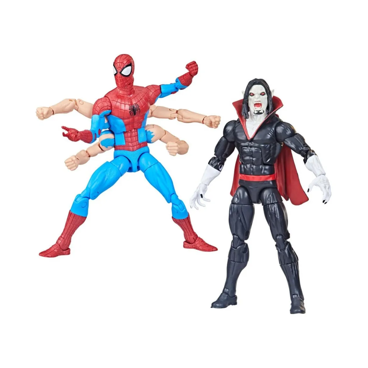 Marvel Legends The Amazing Spider-Man - 6 arms Spider-Man & Morbius 2 pack