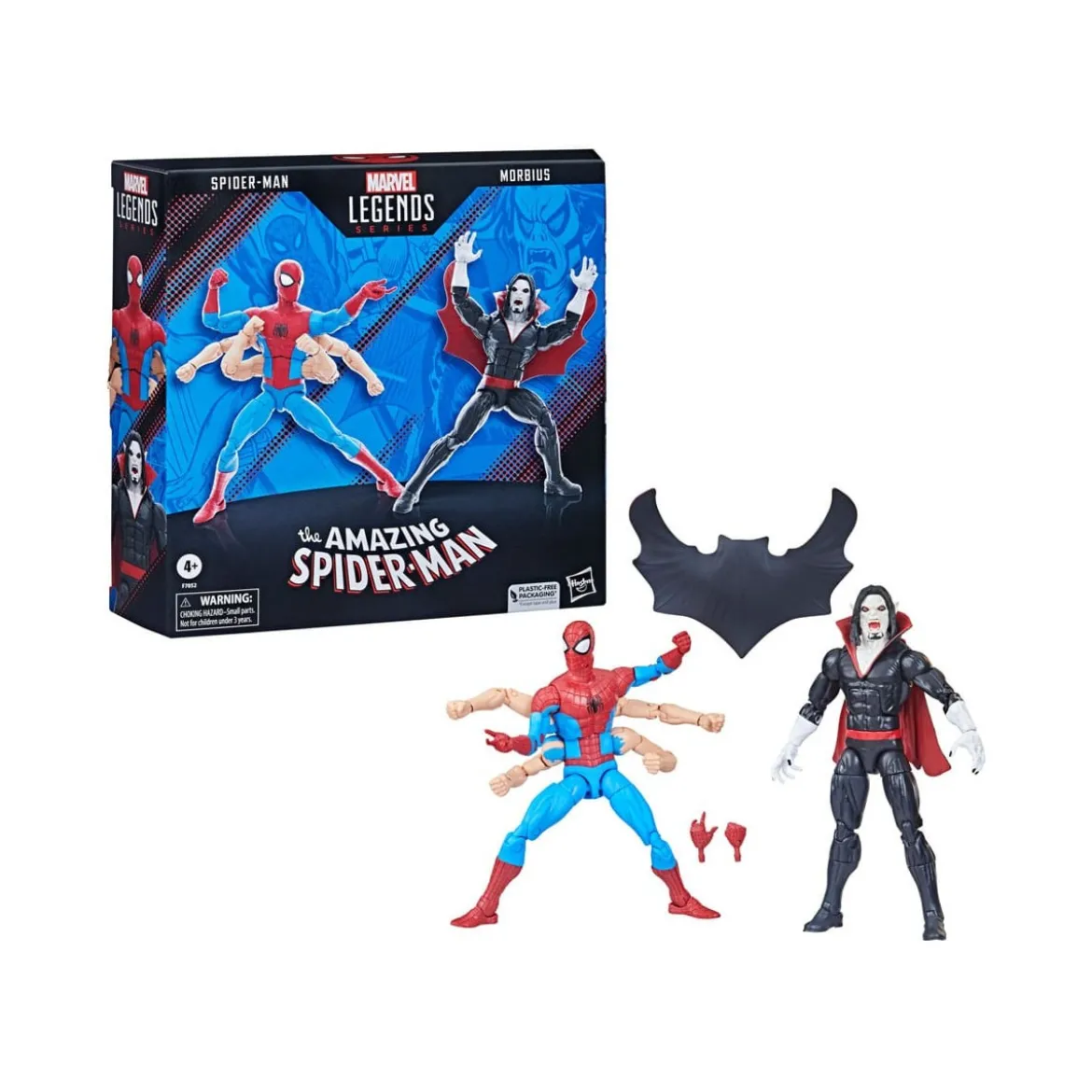 Marvel Legends The Amazing Spider-Man - 6 arms Spider-Man & Morbius 2 pack