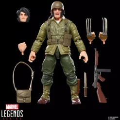 Marvel Legends - Wolverine (WWII Logan) - Executionner BAF
